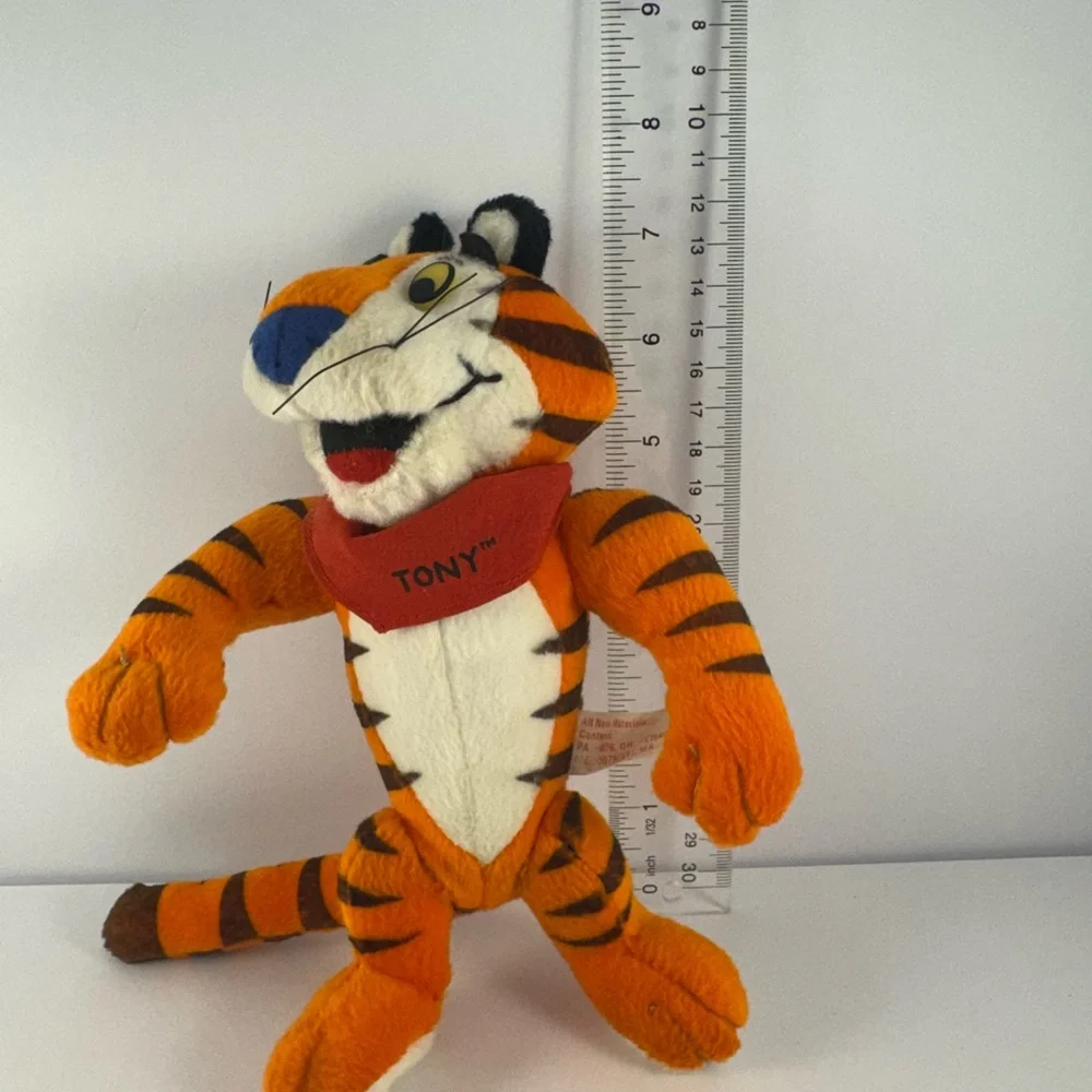 Kellogg Tony the Tiger 8” plush toy‎ 1997 stuffed animal